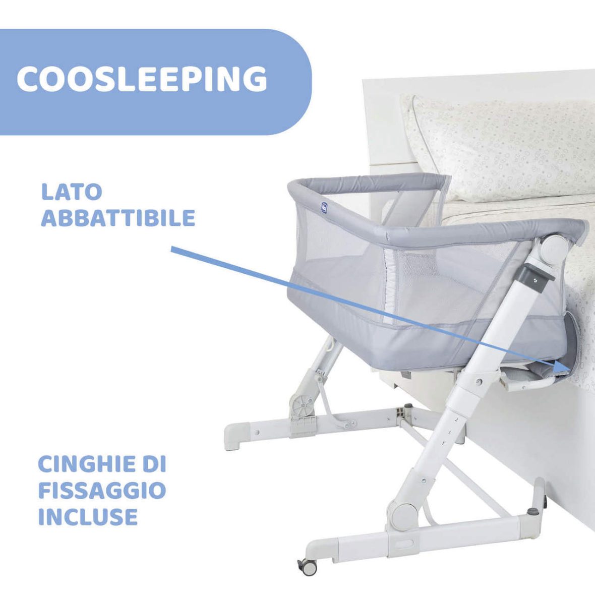 Culla Cosleeping Chicco Next2Me Pop Up2