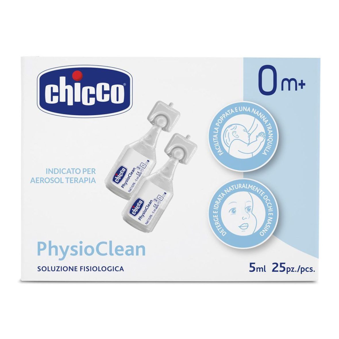 Physioclean Soluzione Fisiologica 5ml 25pz