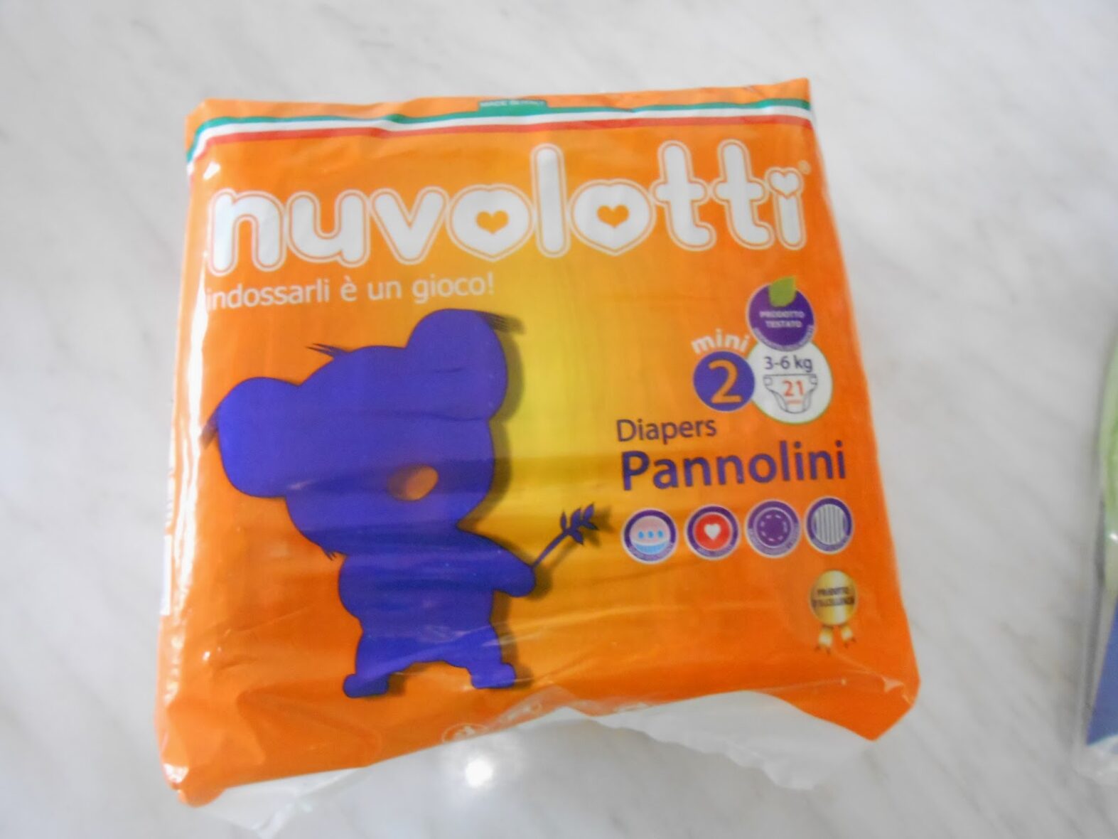 NUVOLOTTI PANNOLINI Taglia 2 (3-6 kg)