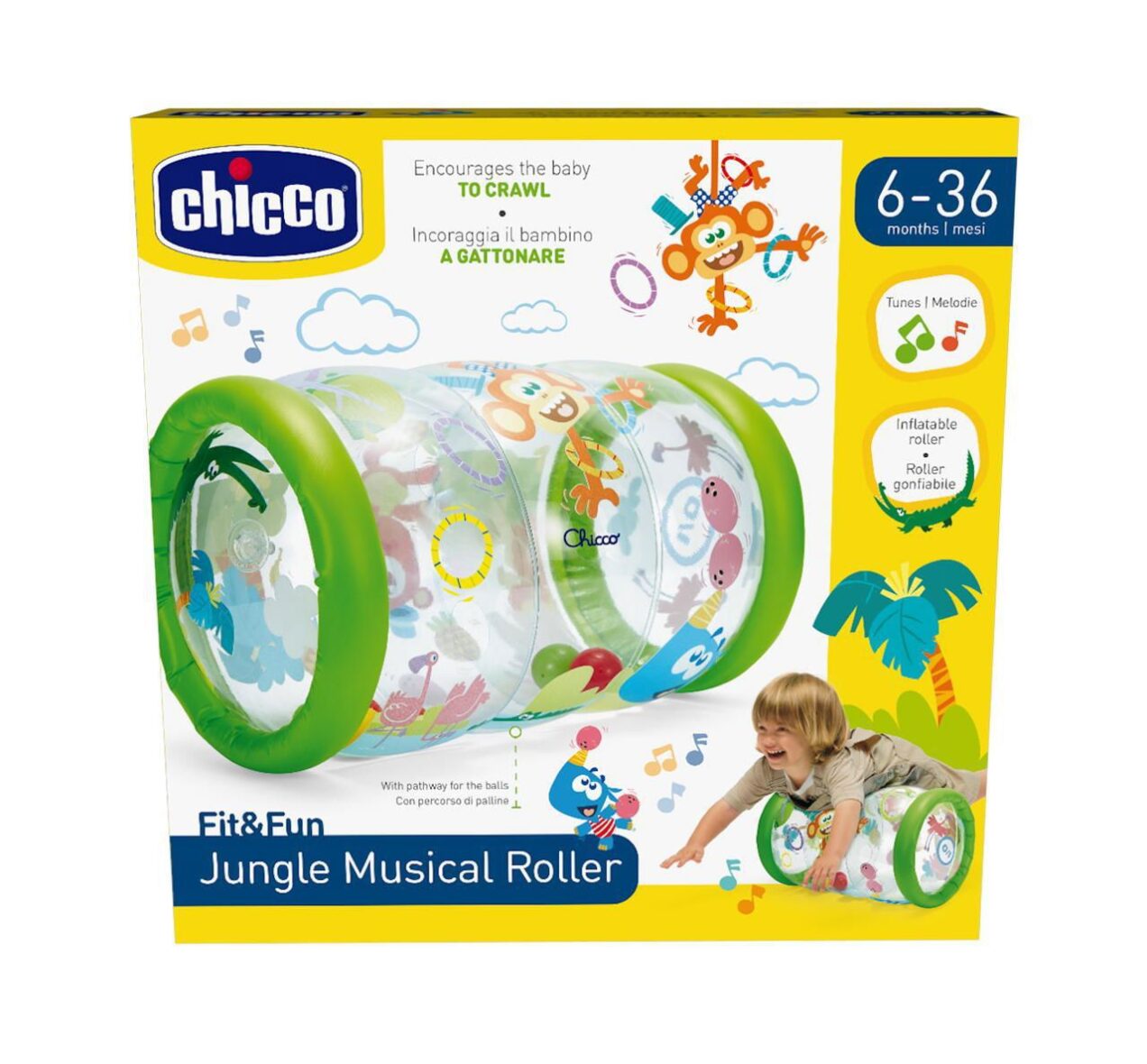 CHICCO MUSICAL ROLLER